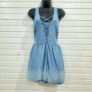 American Eagle Denim Romper